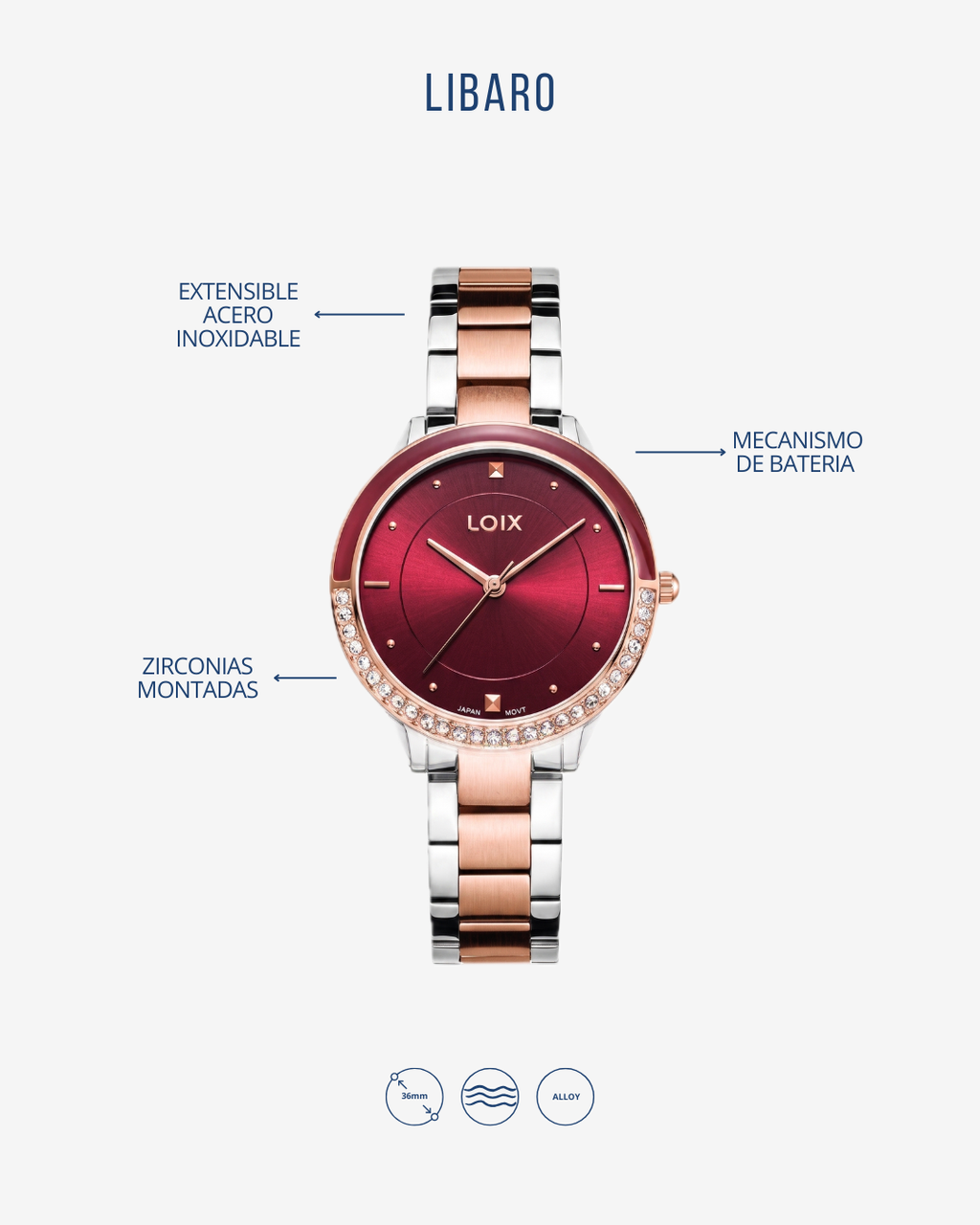 Reloj Loix L1185-3