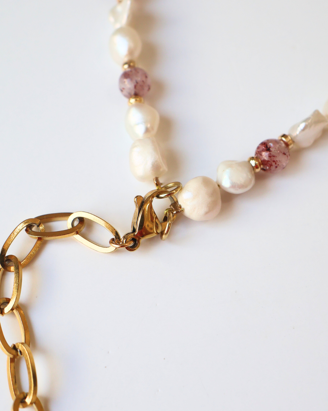 Corbatin Cuarzo Fresa