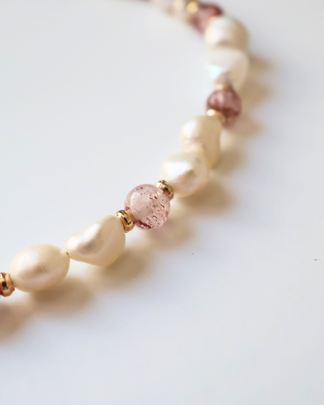 Corbatin Cuarzo Fresa