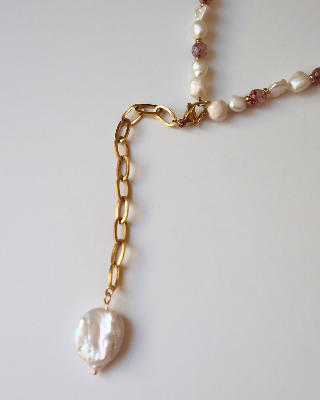 Corbatin Cuarzo Fresa