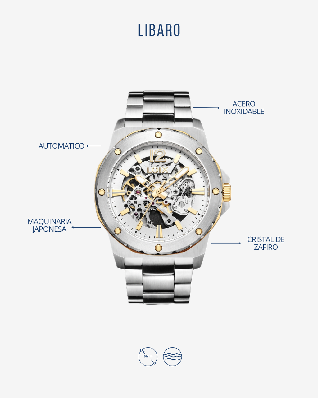 RELOJ LOIX LA2152-3