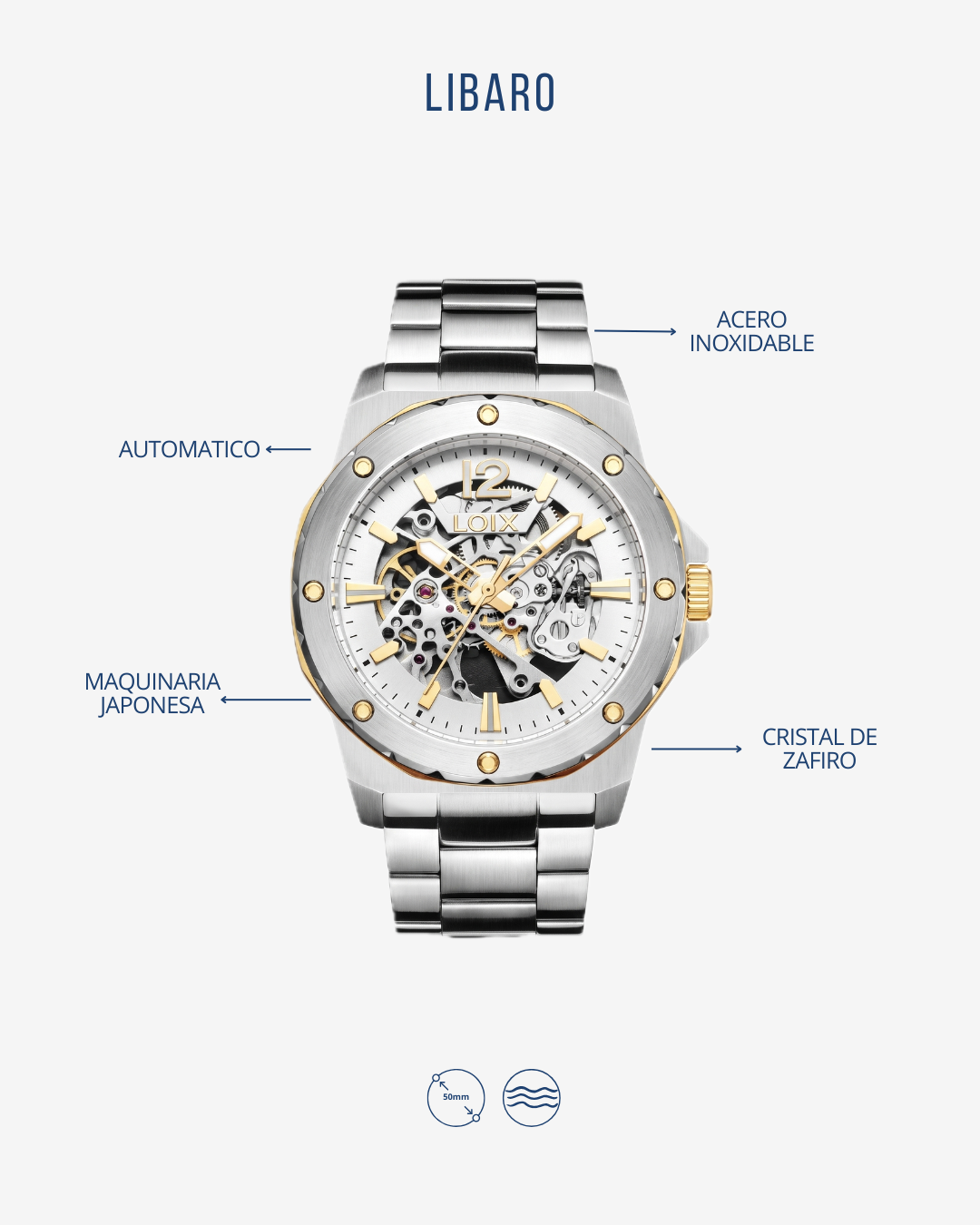RELOJ LOIX LA2152-3