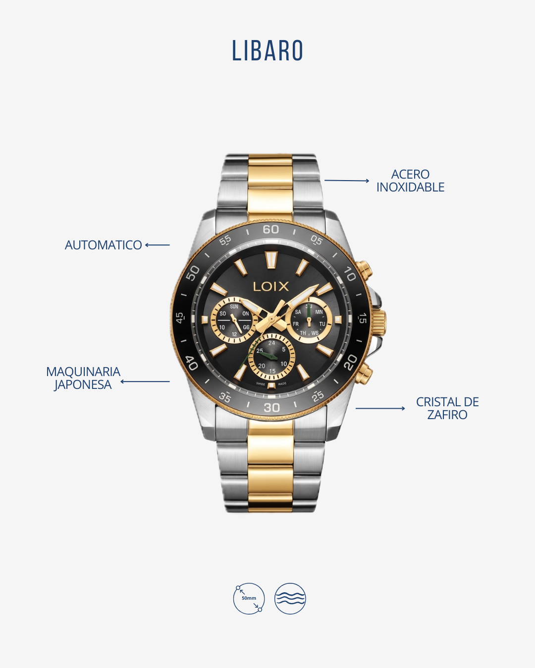 RELOJ LOIX L2162-3