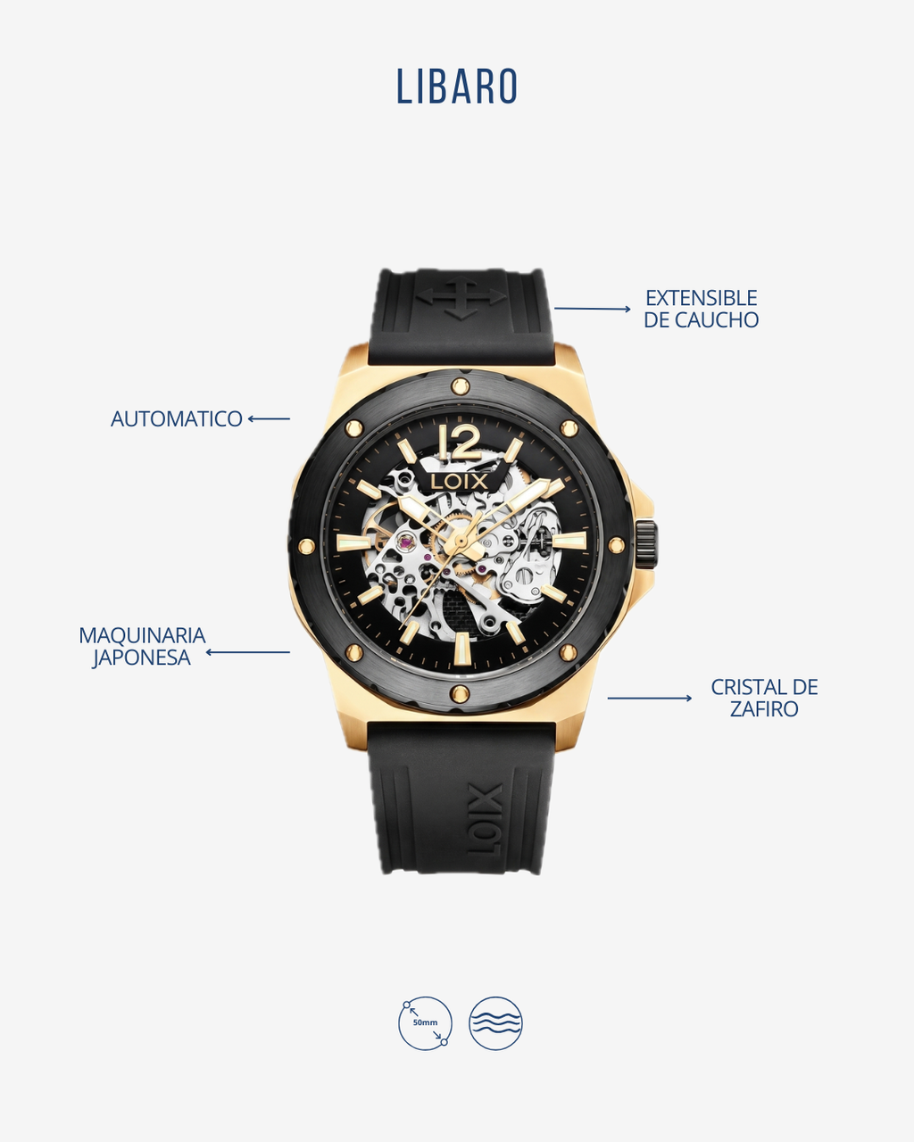 RELOJ LOIX LA2151-3
