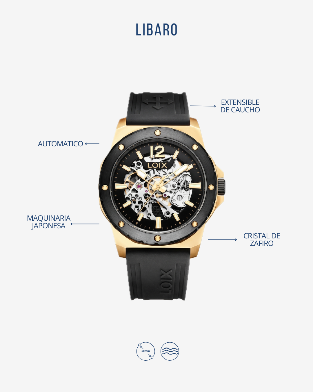 RELOJ LOIX LA2151-3