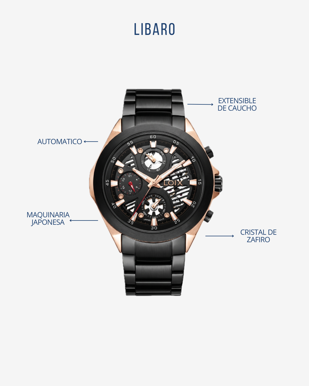 RELOJ LIOIX LA2148M-1