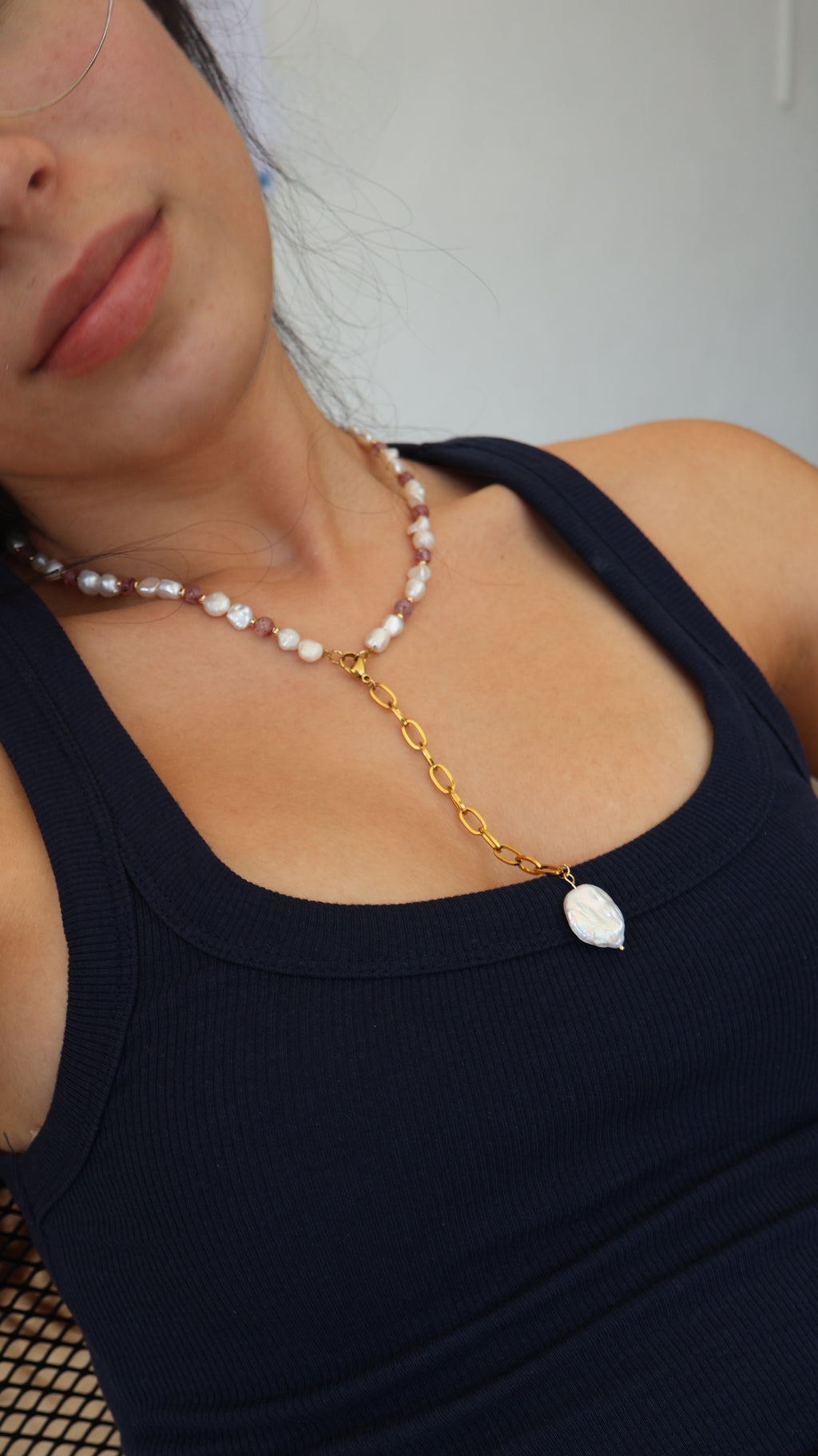 Corbatin Cuarzo Fresa